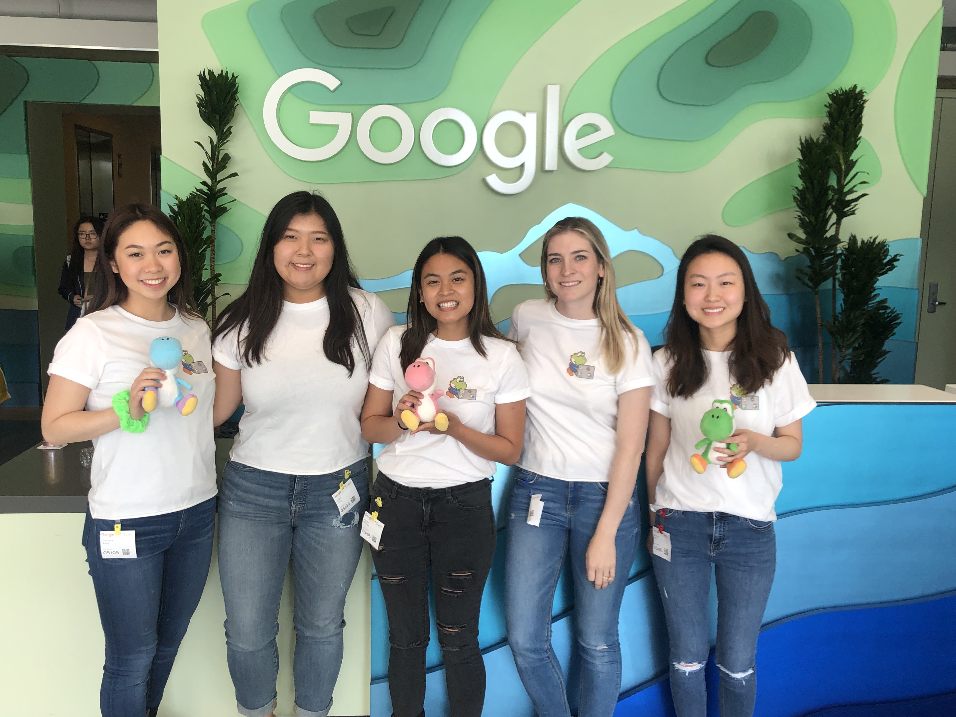 The YoShes winning Second Place at the 2018 Gogle Tech Challenge